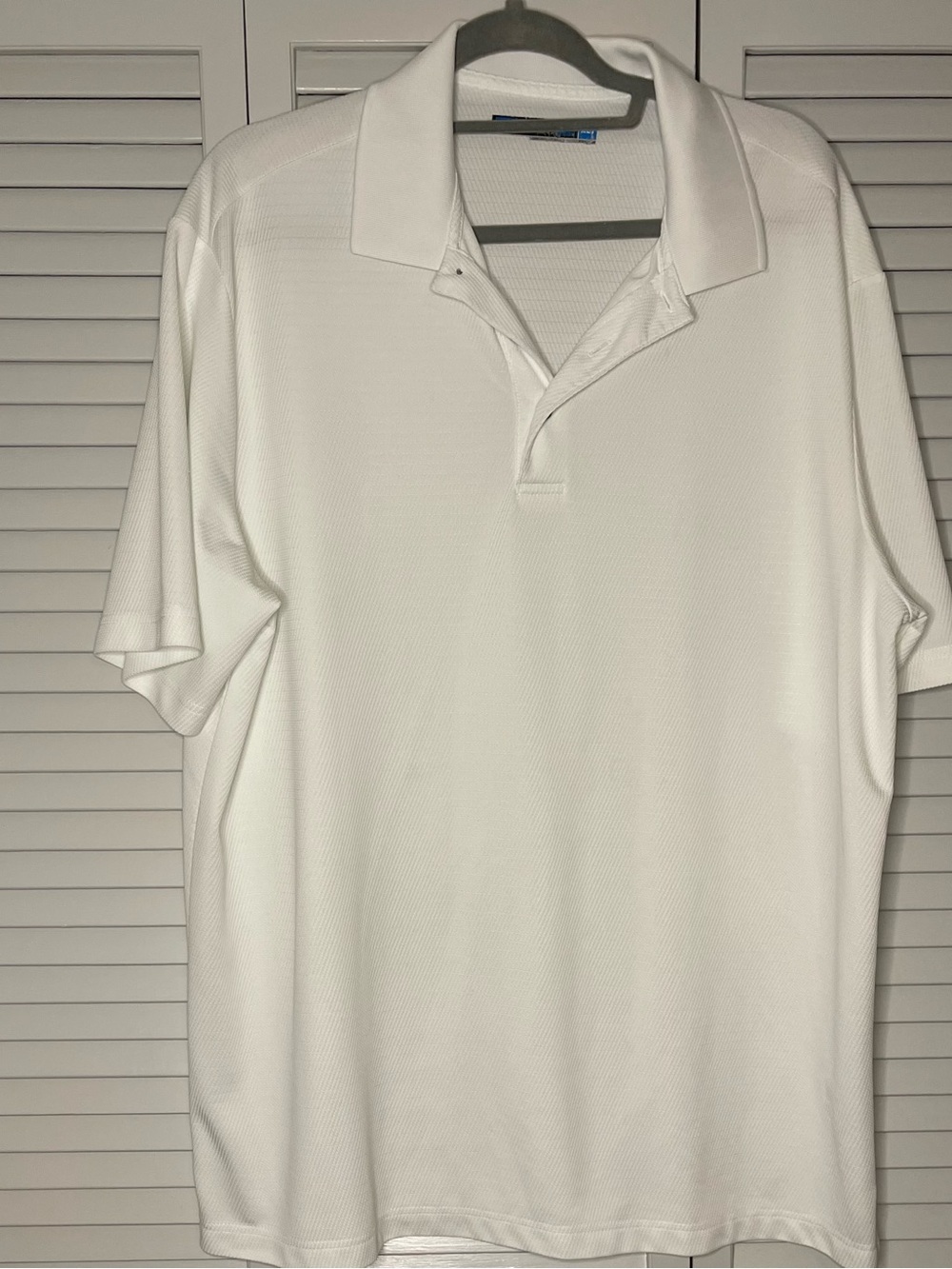 Roundtree & Yorke White Men's Polo Shirt